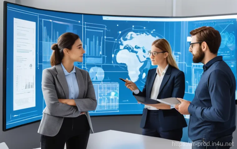 생산관리자 연봉 협상 전략 - **Prompt 1: Professional Negotiation**
    A confident young professional woman, dressed in a sharp ...